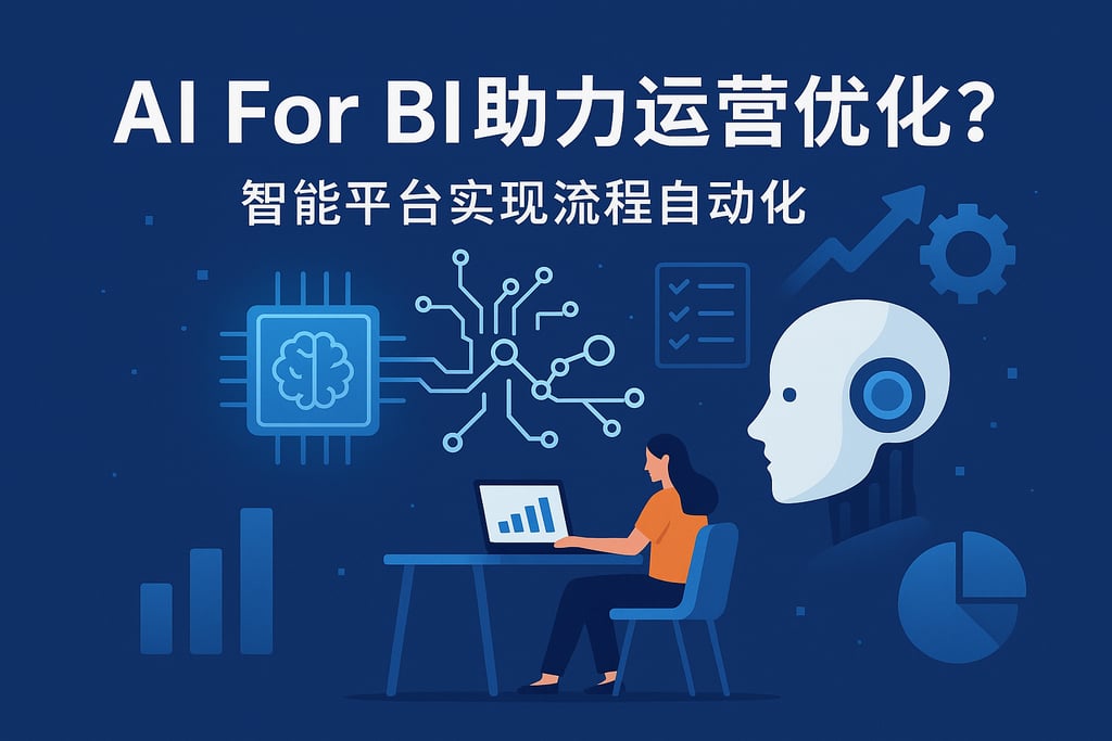 AI For BI助力运营优化？智能平台实现流程自动化
